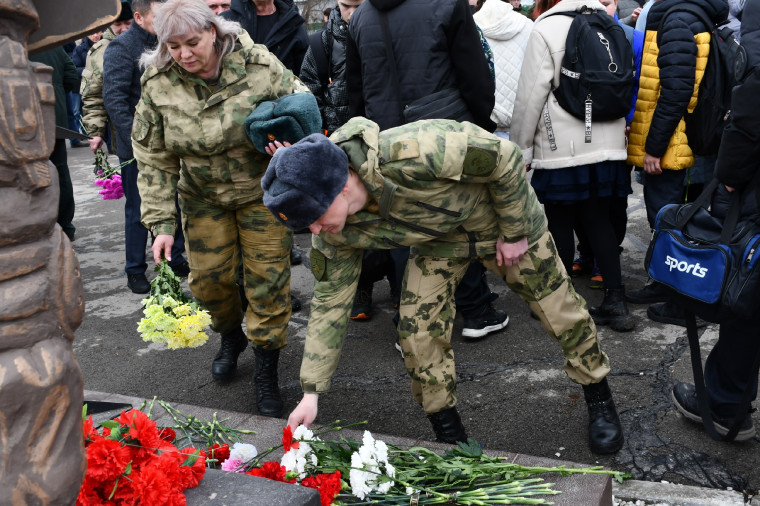Митинг памяти Потапова Василия Викторовича.