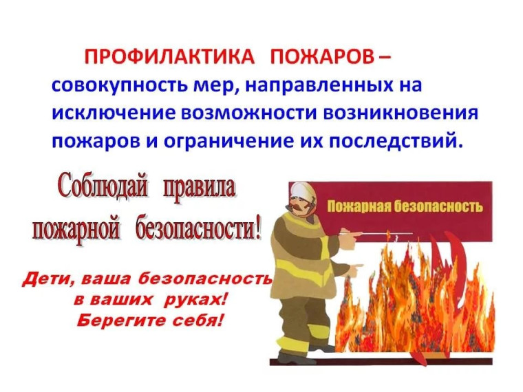 Информация по пожарам.
